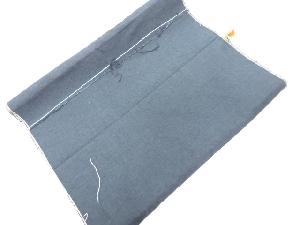 アンティーク　正絹　紬男物着尺反物(キングサイズ)